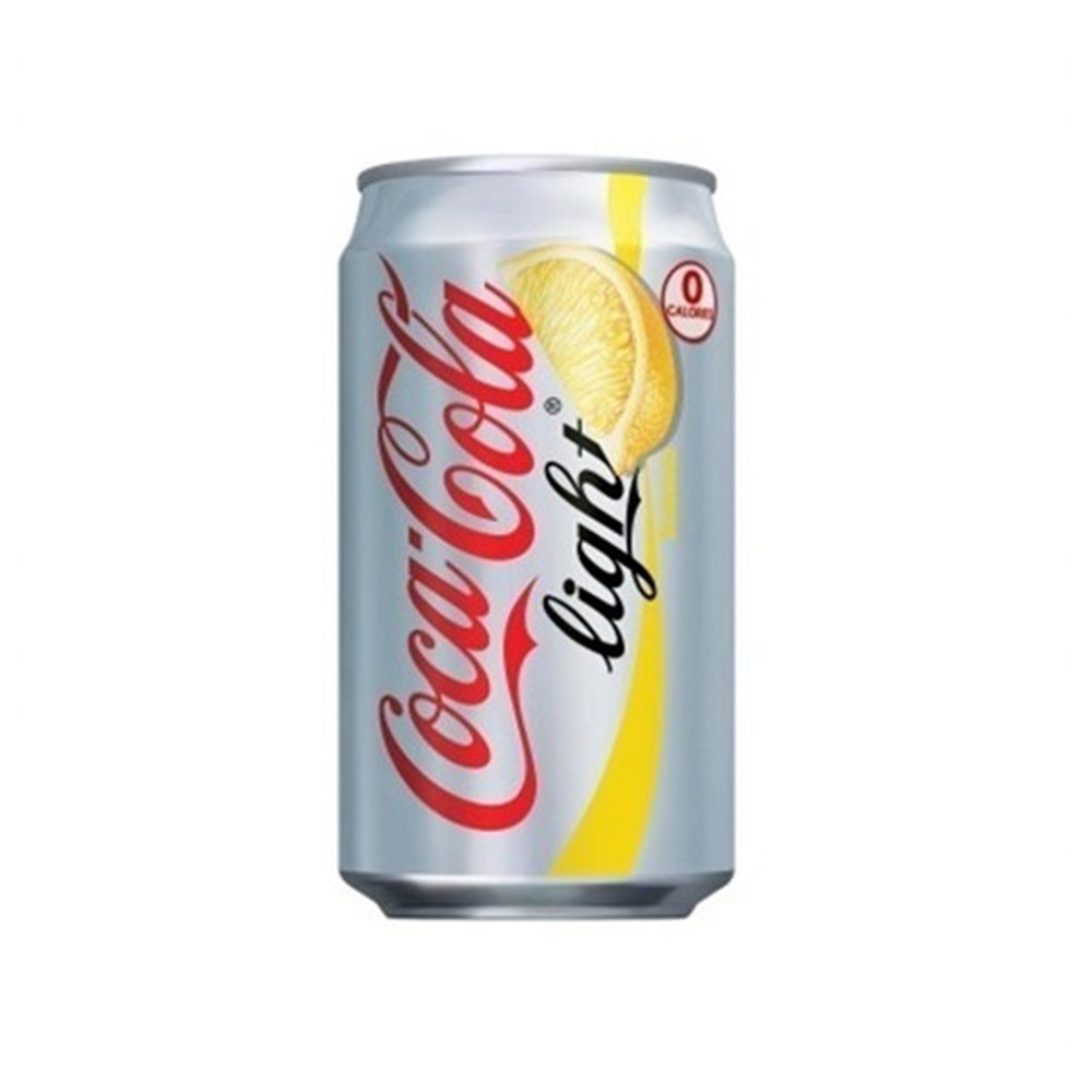 Coca-Cola light with lemon